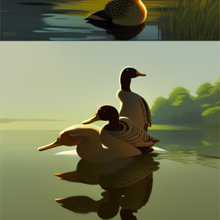 Listia Digital Collectible: Mallards on the Lake