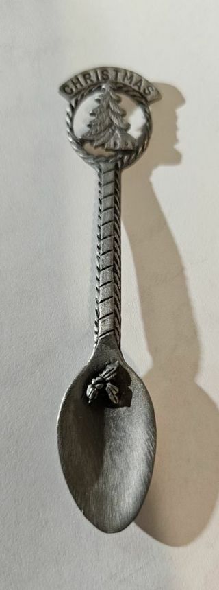 Pewter Chtistmas Spoon