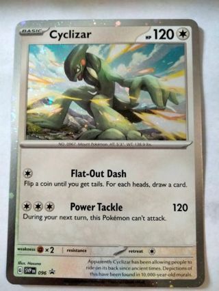 Cyclizar 096 rare holo promo pokemon