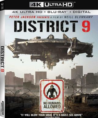 District 9 (Digital 4K UHD Download Code Only) *Sci-Fi* *Horror* *Halloween* *Neill Blomkamp* 