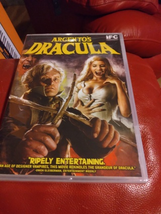 Argento's Dracula DVD Factory sealed 