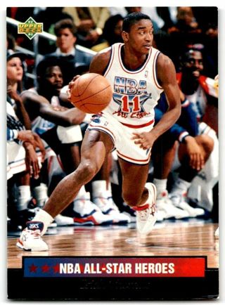 Isiah Thomas - 1992/93 Upper Deck All-Star Heroes #23 - Hall of Famer - MINT CARD