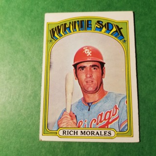 1972 - TOPPS BASEBALL CARD HI NO. 593 - RICH MORALES - WHITE SOX