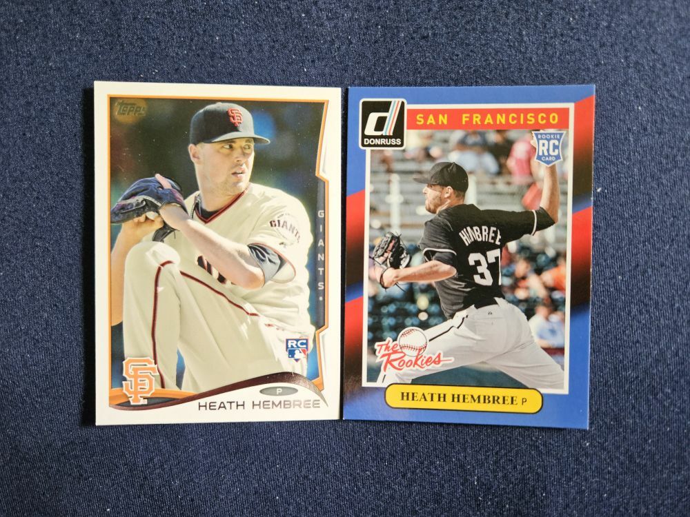 FREE: Two Heath Hembree Rookie Cards