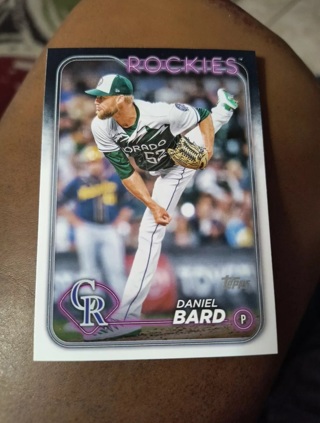 DANIEL BARD 2024 TOPPS #320