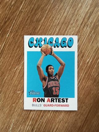 Topps - Ron Artest