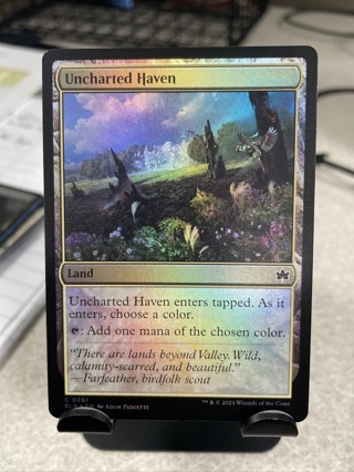 Uncharted Haven - FOIL - Bloomburrow (BLB) MTG Magic - In Hand!