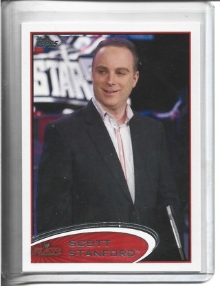 2012 Topps WWF/WWE Scott Stanford Card #83