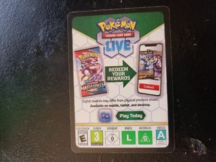 Pokemon Reward Card Code