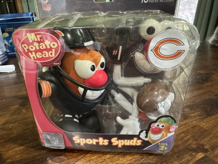 Mr Potato Head Chicago Bears NFL Sports Spud in Box