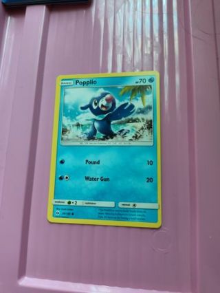 Popplio Pokemon Card