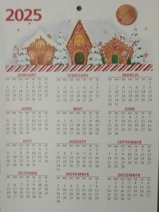 2025 Calendar