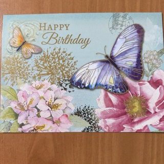 Butterfly Birthday Card