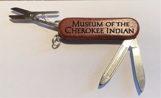 Cherokee Indian Museum Souvenir Pocket Knife