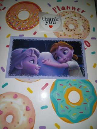 Frozen Card Stickers