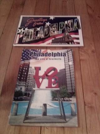 2 Philadelphia postcards