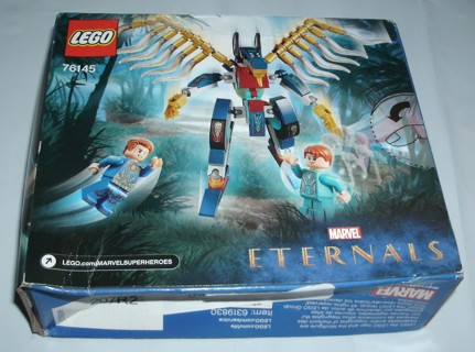 DAMAGED BOX Lego Marvel The Eternals´Aerial Assault #76145 133pcs DAMAGED BOX