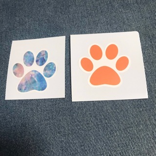 2 new Dog Paw Magnets, Free Mail US only