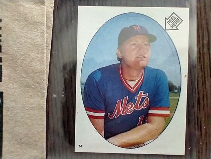 Rusty Staub Mets Sticker 1983 Topps #14