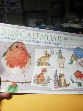 2024 Cross stitch Calendar