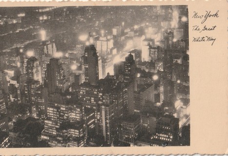 Vintage Unused Postcard: e: New York City, NY