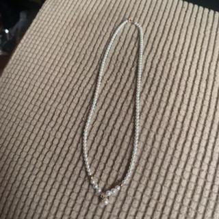 14k Pearl Choker necklace 