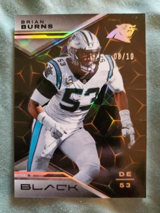 2023 Panini Black Gold Brian Burns