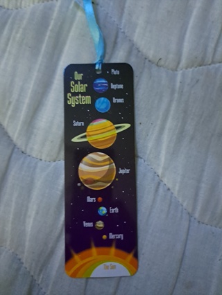 Solar system bookmark