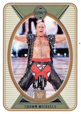 Panini 2022 Chronicles Legacy WWE Collectible Wrestling Card #141 Shawn Michaels Silver