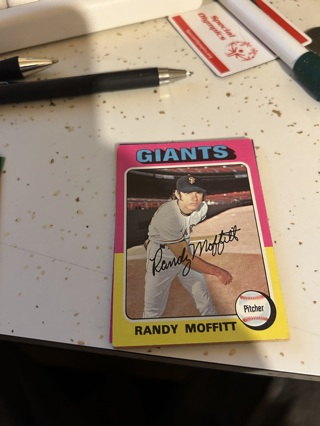 1975 topps randy moffitt