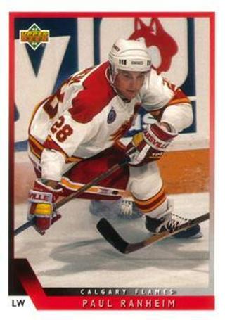 Tradingcard - NHL - 1993-94 Upper Deck #131 - Paul Ranheim - Calgary Flames
