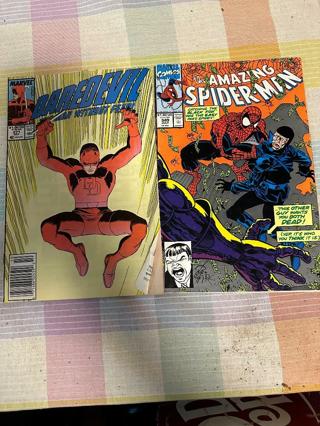 Daredevil & Spiderman Comic