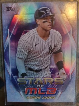 2023 TOPPS STARS OF MLB AARON JUDGE NEW YORK YANKEES BASEBALL CARD# SMLB-13