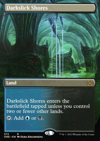 MTG Darkslick Shores #372 Phyrexia: All Will Be One Rare