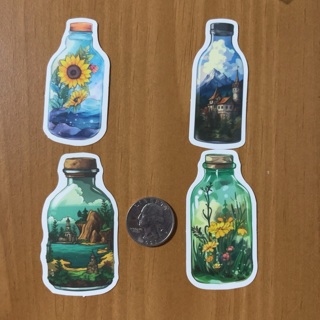 Bottle Stickers (H)