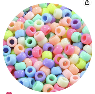 Macaron Candy Pony Beads