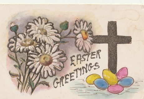 Vintage Unused Postcard: e: Comic: Easter Greetings