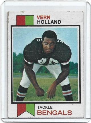 1973 TOPPS VERN HOLLAND CARD