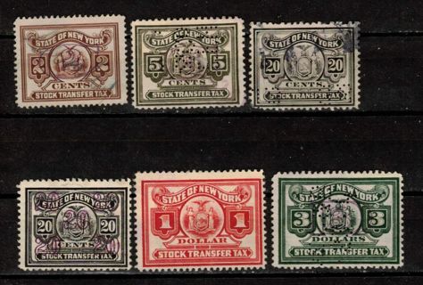 New York State Stock Transfer Revenue Stamps