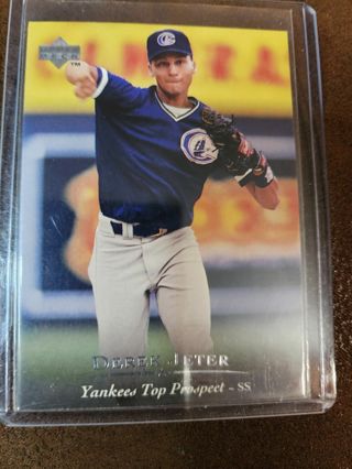 1995 Upper Deck Minor League Top Prospect - Future Stock #1 Derek Jeter