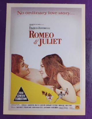 Romeo & Juliet Postcard