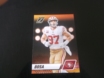 2023 Panini Zenith Nick Bosa  card   #  91 San Francisco 49ers