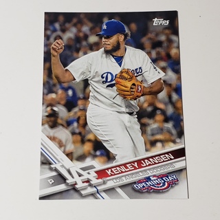 2017 Topps Opening Day #193 Kenley Jansen Dodgers L036