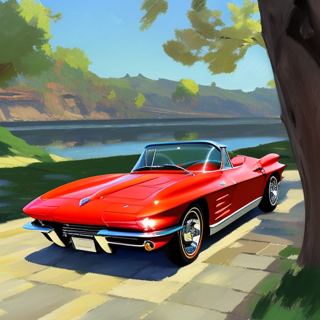 Listia Digital Collectible: '63 Corvette