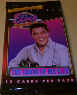 Elvis Presley Sealed Trading Cards packs