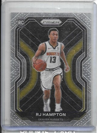 RJ Hampton 2020-21 Prizm #286 Rookie Card