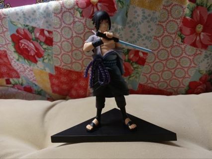 Naruto Shinobi Relations Dxf Loot Crate Exclusive Sasuke Figure.