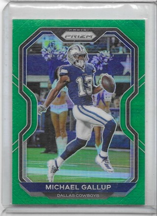 Michael Gallup 2020 Prizm Prizms Green #148