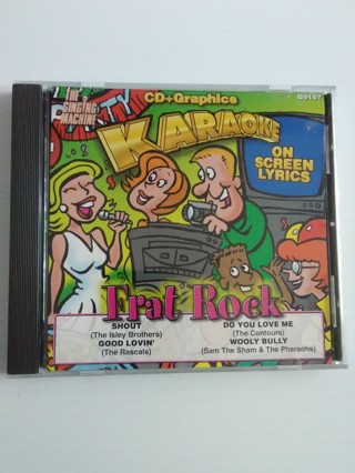 Karaoke -Frat Rock CD+ Graphics -On Screen Lyrics 