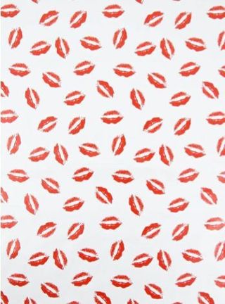 ➡️⭕(1) LIPSTICK KISSES 14.5x 19" POLY MAILER⭕XXL
